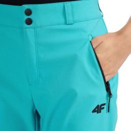 Moteriškos softshell kelnės 4F FNK F0988, turkio žydros