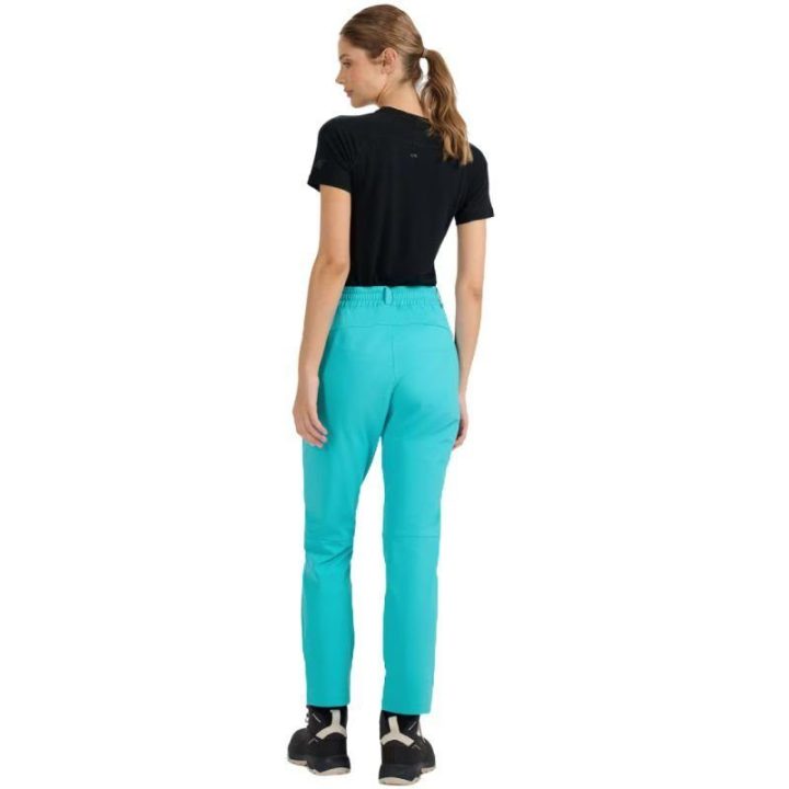 Moteriškos softshell kelnės 4F FNK F0988, turkio žydros