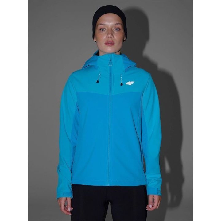Moteriška softshell striukė 4F NeoDry 8000, mėlyna