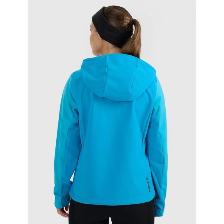 Moteriška softshell striukė 4F NeoDry 8000, mėlyna