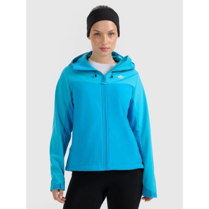 Moteriška softshell striukė 4F NeoDry 8000, mėlyna