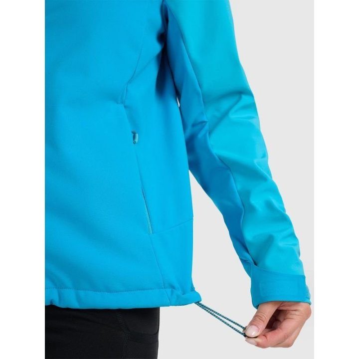 Moteriška softshell striukė 4F NeoDry 8000, mėlyna