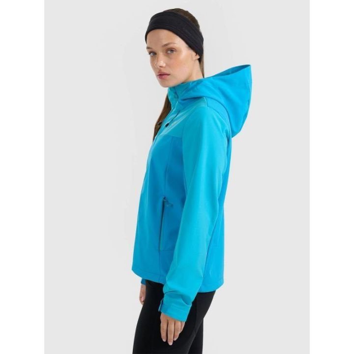 Moteriška softshell striukė 4F NeoDry 8000, mėlyna
