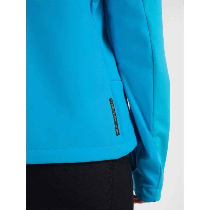 Moteriška softshell striukė 4F NeoDry 8000, mėlyna