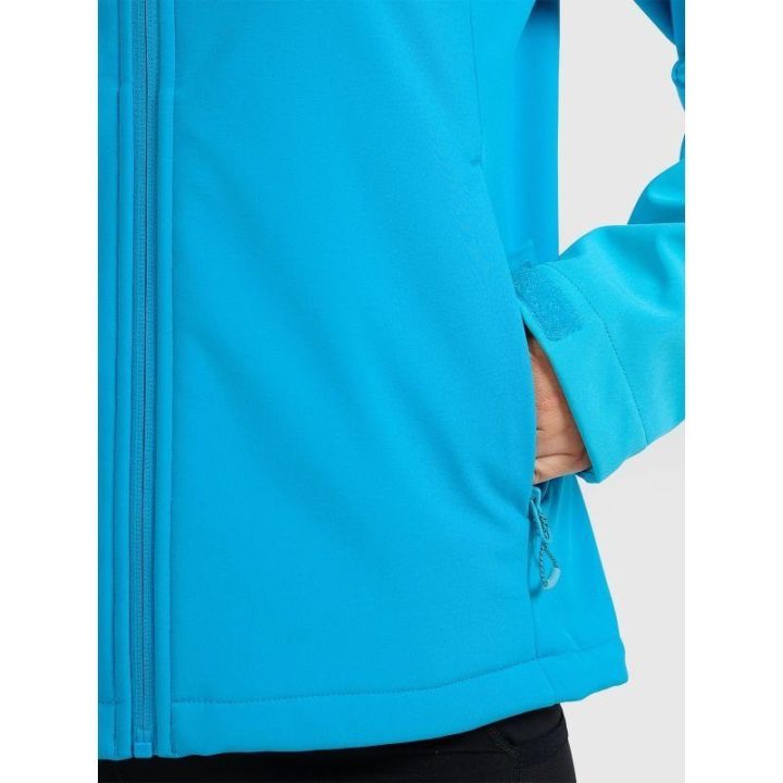 Moteriška softshell striukė 4F NeoDry 8000, mėlyna