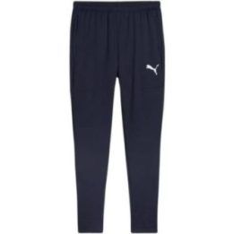Vyriškos kelnės Puma Team Goal Slim Training, tamsiai mėlynos