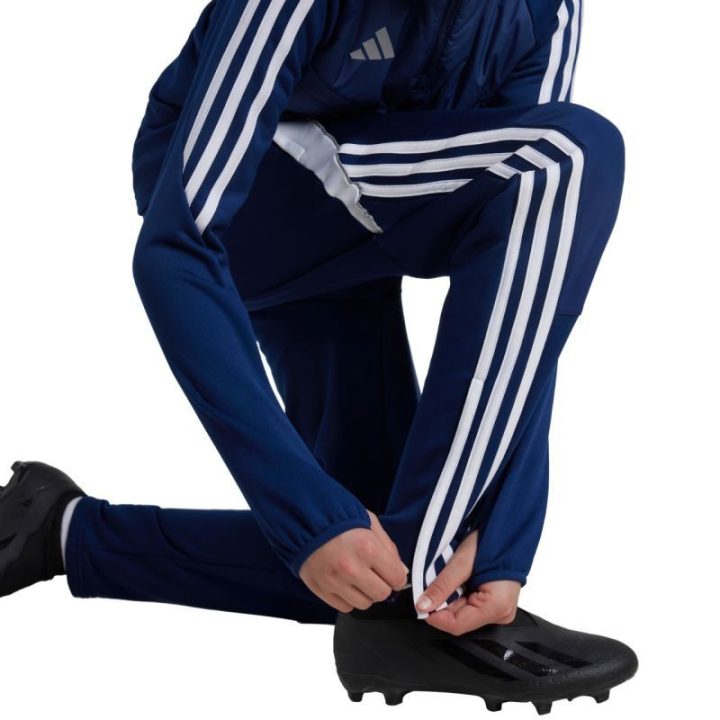 Vaikiškos šiltintos kelnės adidas Tiro 24 Winterized, mėlynos