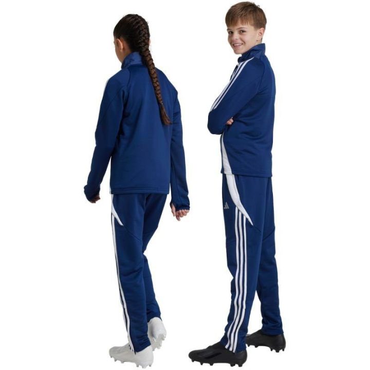 Vaikiškos šiltintos kelnės adidas Tiro 24 Winterized, mėlynos