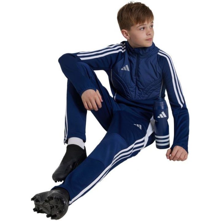 Vaikiškos šiltintos kelnės adidas Tiro 24 Winterized, mėlynos