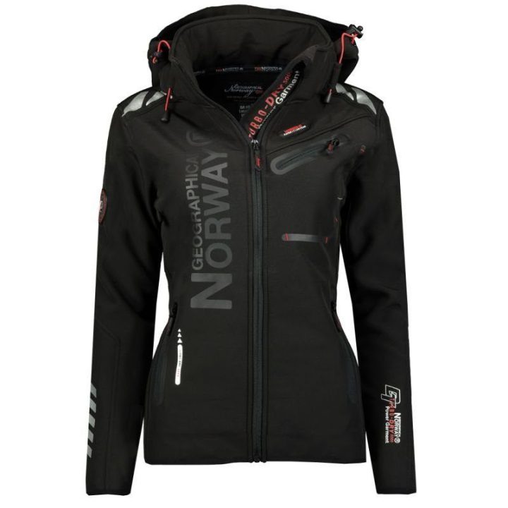 Moteriška softshell striukė Geographical Norway Reine, juoda