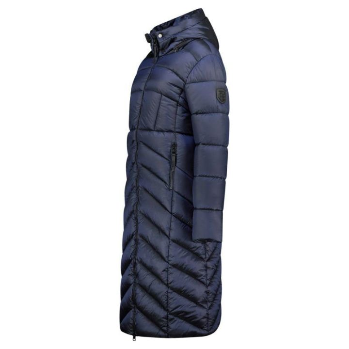Moteriška ilga striukė Geographical Norway, tamsiai mėlyna
