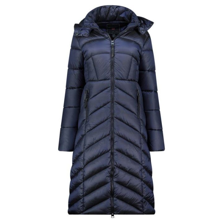 Moteriška ilga striukė Geographical Norway, tamsiai mėlyna