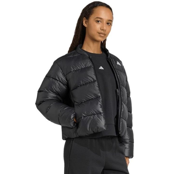 Moteriška žieminė striukė adidas Essentials Climawarm, juoda