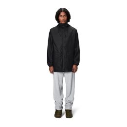 Ilga neperšlampama striukė Rains Cargo Long Jacket, juoda