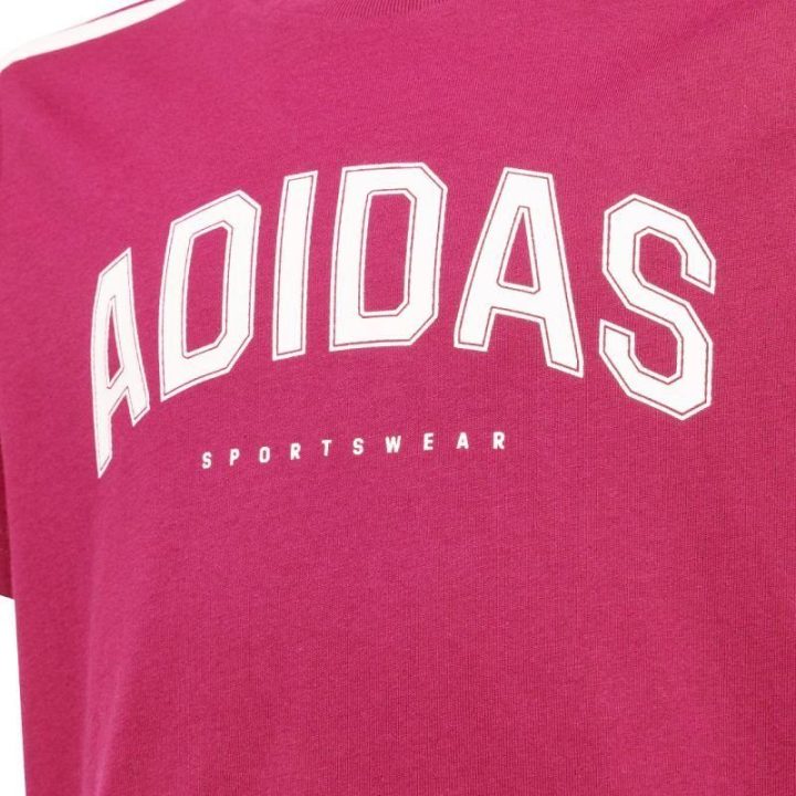 Vaikiški marškinėliai adidas Codes Collegiate Graphic, rožiniai