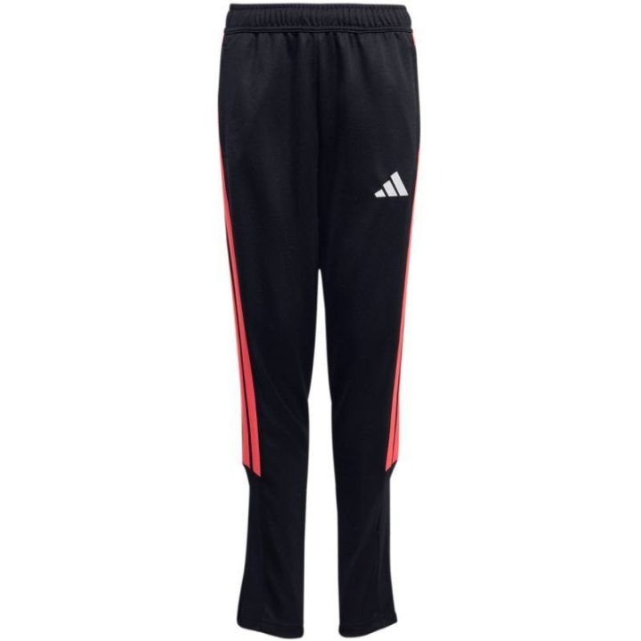 Vaikiškos kelnės adidas Tiro 26 League Slim, juodos ir raudonos