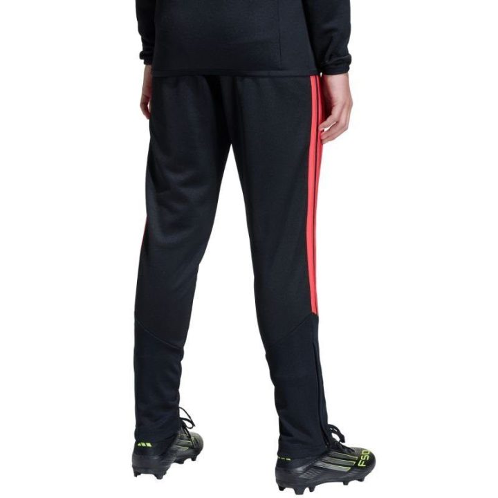 Vaikiškos kelnės adidas Tiro 26 League Slim, juodos ir raudonos