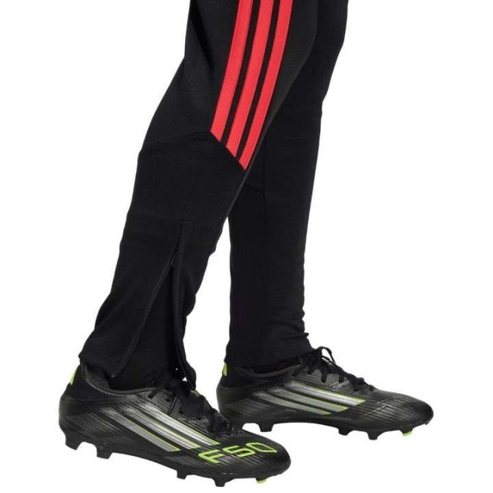 Vaikiškos kelnės adidas Tiro 26 League, juodos ir raudonos
