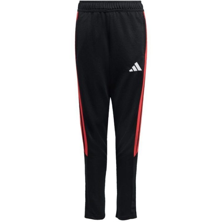 Vaikiškos kelnės adidas Tiro 26 League, juodos ir raudonos
