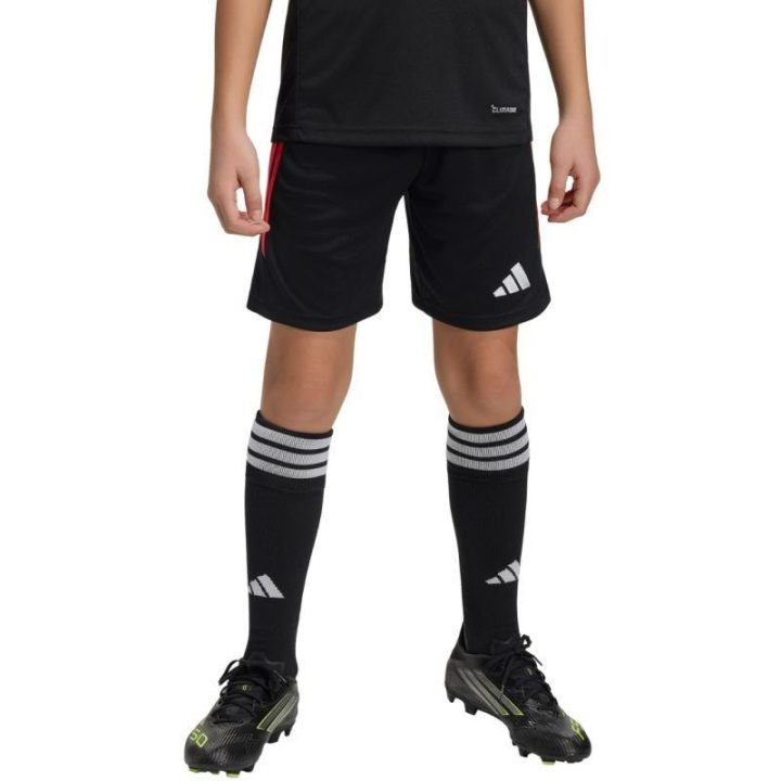 Vaikiški šortai adidas Tiro 26 League, juodi ir raudoni