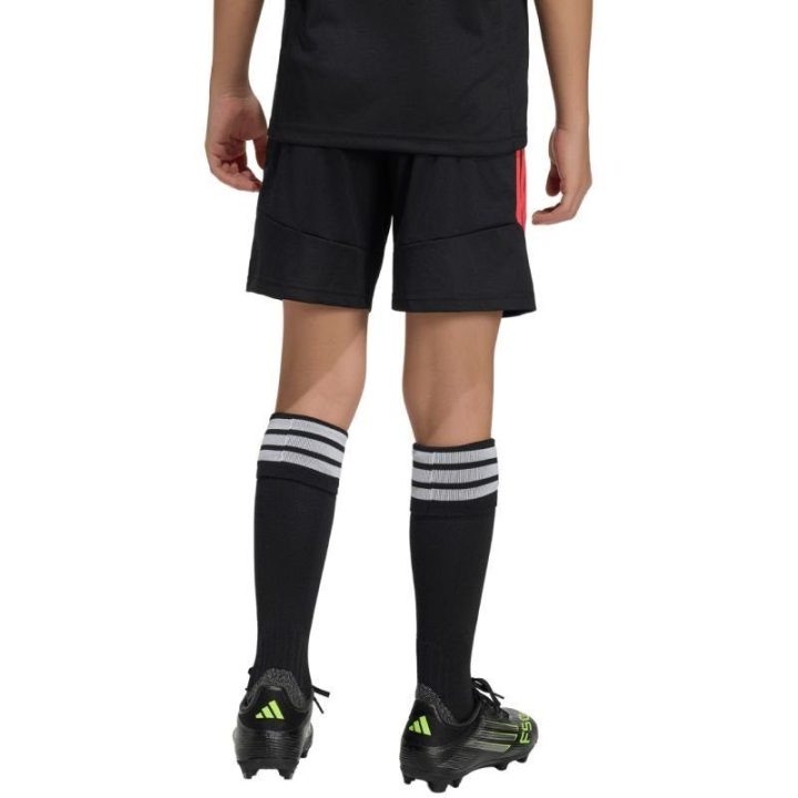 Vaikiški šortai adidas Tiro 26 League, juodi ir raudoni