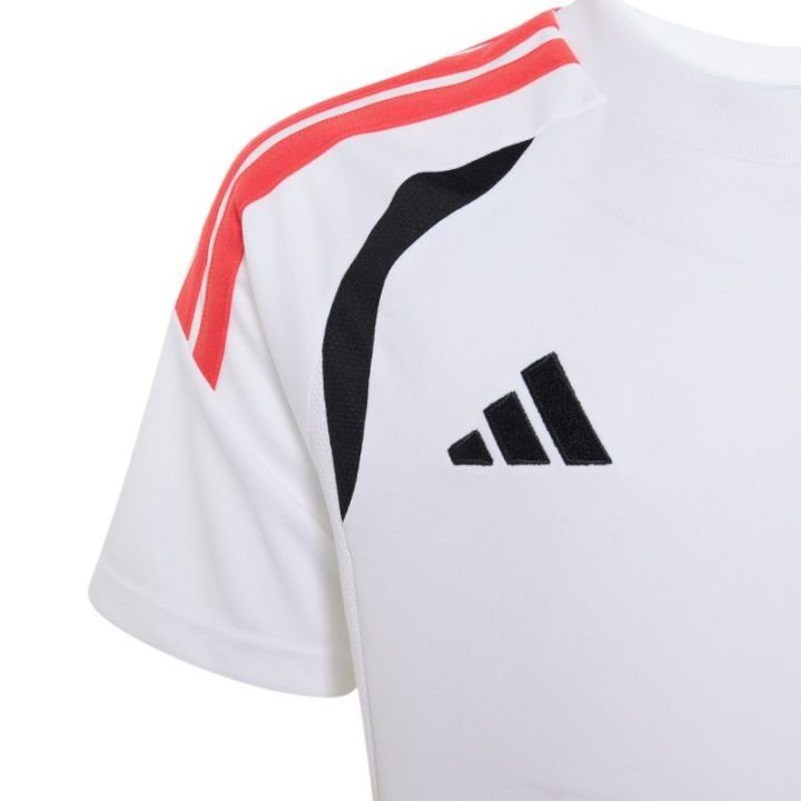 Vaikiški marškinėliai adidas Tiro 26 League, balti, juodi ir raudoni