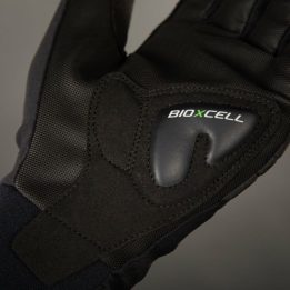 Dviratininko pirštinės su Touchfinger Chiba BioXcell Warm Winter, juodos