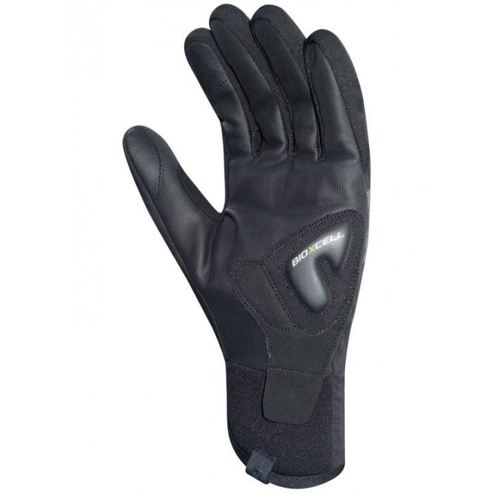 Dviratininko pirštinės su Touchfinger Chiba BioXcell Warm Winter, juodos