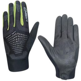 Pirštinės CHIBA Superlight, 23–24,3 cm, juodos ir geltonos