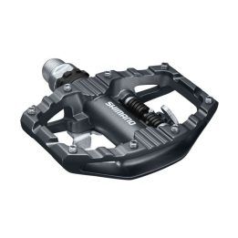 Dviračio pedalai su SPD ir platformine puse Shimano PD-EH500, juodi
