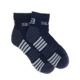 Kojinių komplektas Salomon Active, 2 poros, tamsiai mėlynos ir pilkos