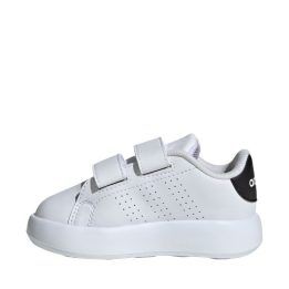 Vaikiški sportbačiai su lipukais adidas Advantage, balti
