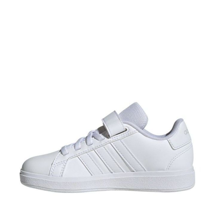 Vaikiški sportbačiai su lipuku adidas Grand Court 2.0, balti