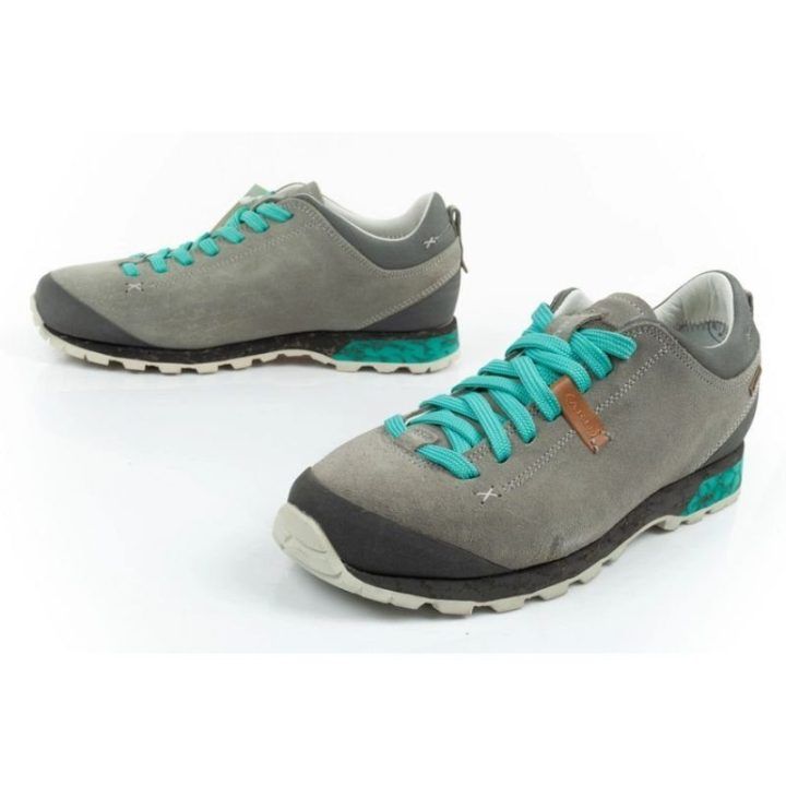 Moteriški žygio batai AKU Bellamont 3 Suede GORE-TEX, pilki