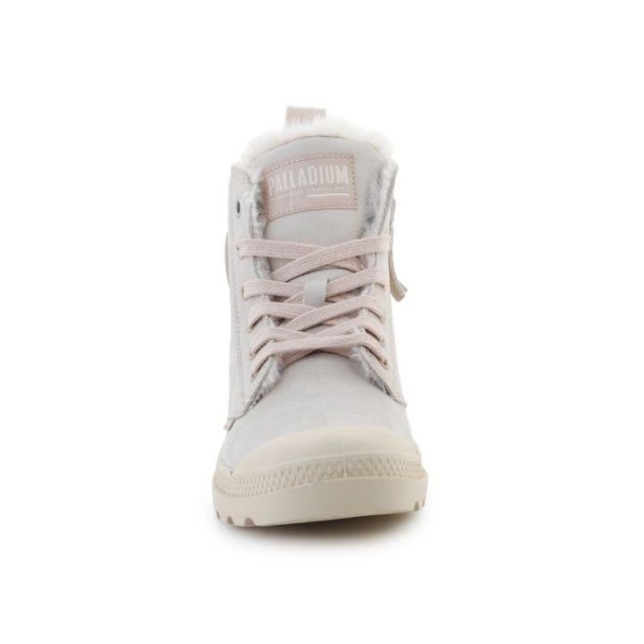 Moteriški auliniai batai Palladium Pampa Hi Zip WL, smėlio