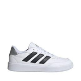 Moteriški sportbačiai adidas Courtblock, balti ir juodi