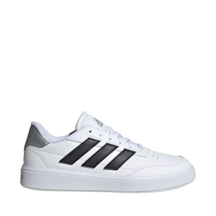 Moteriški sportbačiai adidas Courtblock, balti ir juodi