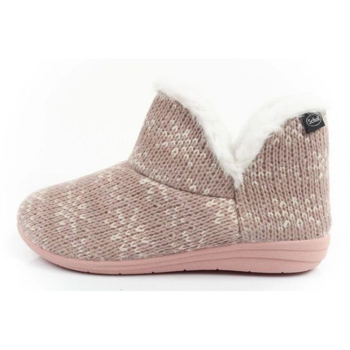 Moteriškos įspiriamos šlepetės Scholl Creamy Bootie