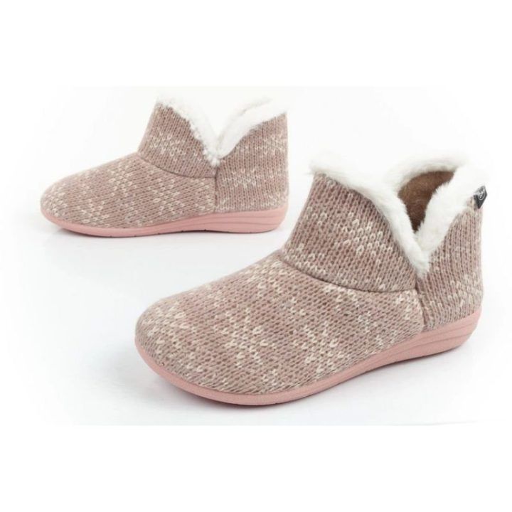 Moteriškos įspiriamos šlepetės Scholl Creamy Bootie