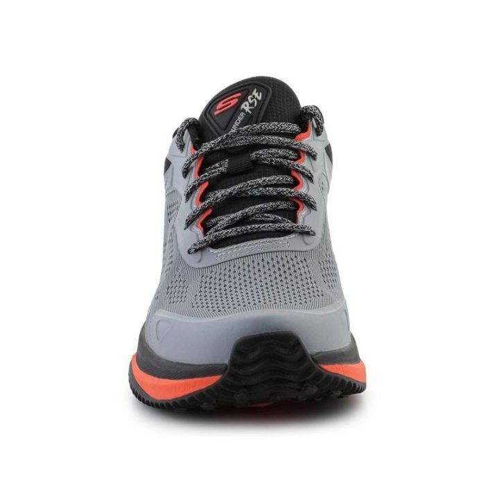 Vyriški sportbačiai Skechers Bounder RSE, tamsiai pilki ir oranžiniai