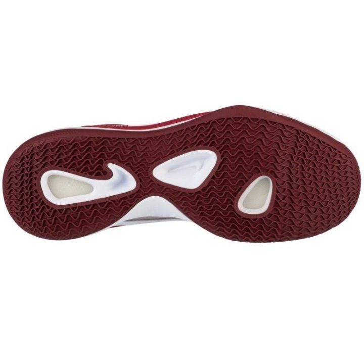 Uniseks tinklinio bateliai Nike Hyperset 2, balti ir raudoni