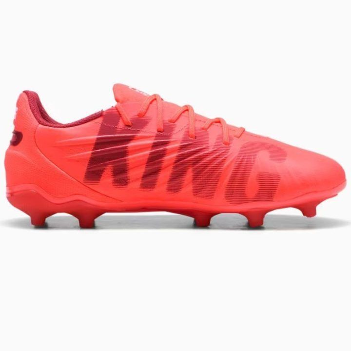 Vaikiški futbolo bateliai Puma King Match FG/AG, raudoni