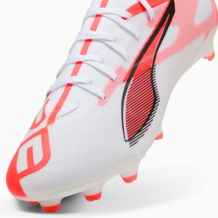 Vyriški futbolo bateliai FG/MG Puma Ultra 5 Match, balti