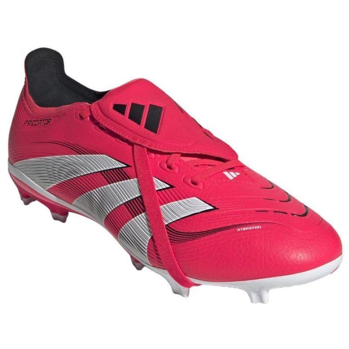 Vyriški futbolo bateliai adidas Predator League FT, balti ir raudoni