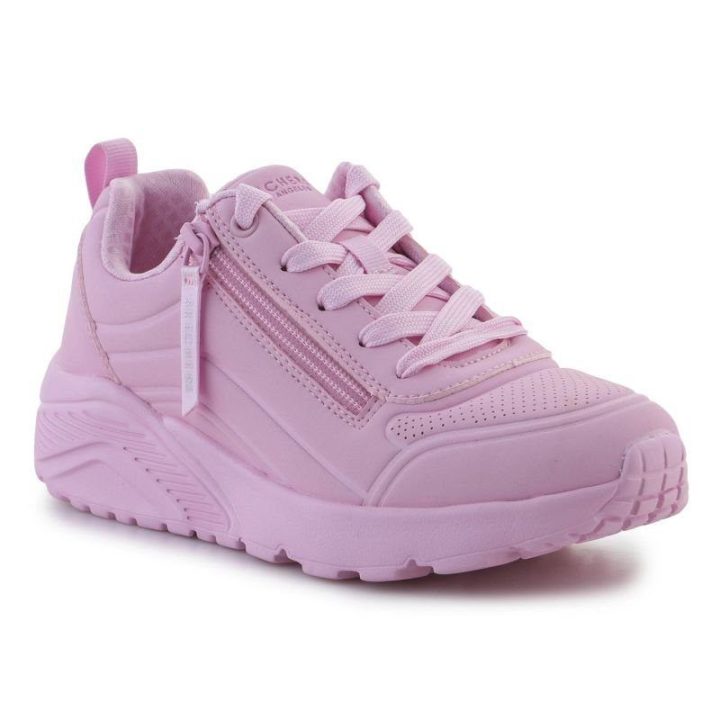 Moteriški sportbačiai su užtrauktuku Skechers Uno Lite Easy Zip