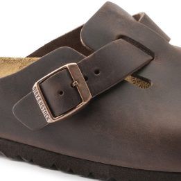 Moteriškos šlepetės su reguliuojama sagtimi Birkenstock Boston