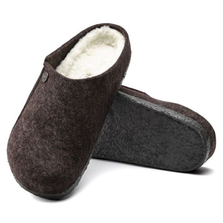 Moteriškos vilnonės šlepetės Birkenstock Zermatt Shearling