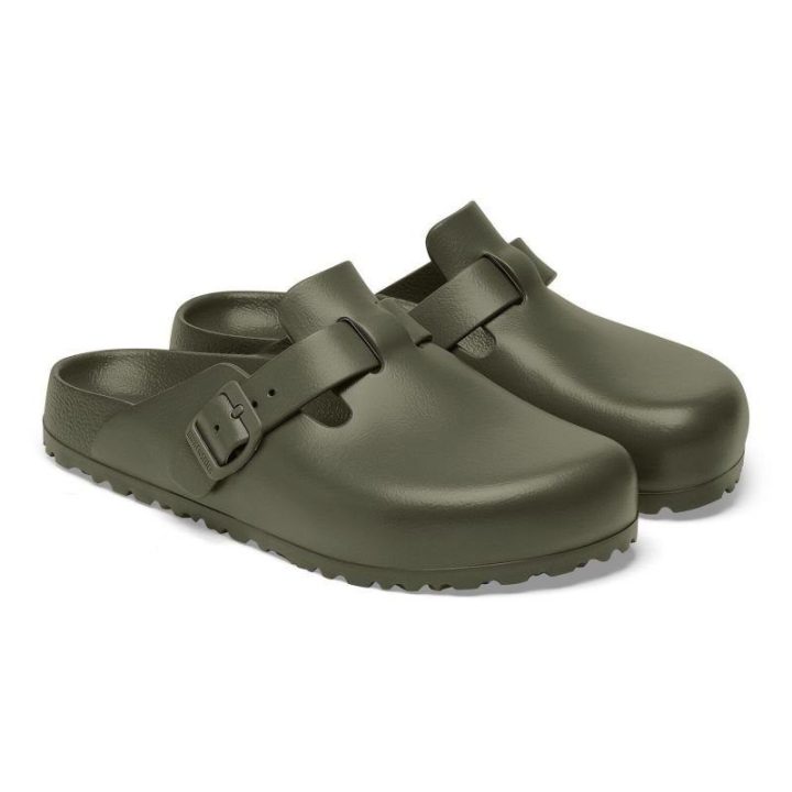 Moteriškos šlepetės su reguliuojamu dirželiu Birkenstock Boston EVA