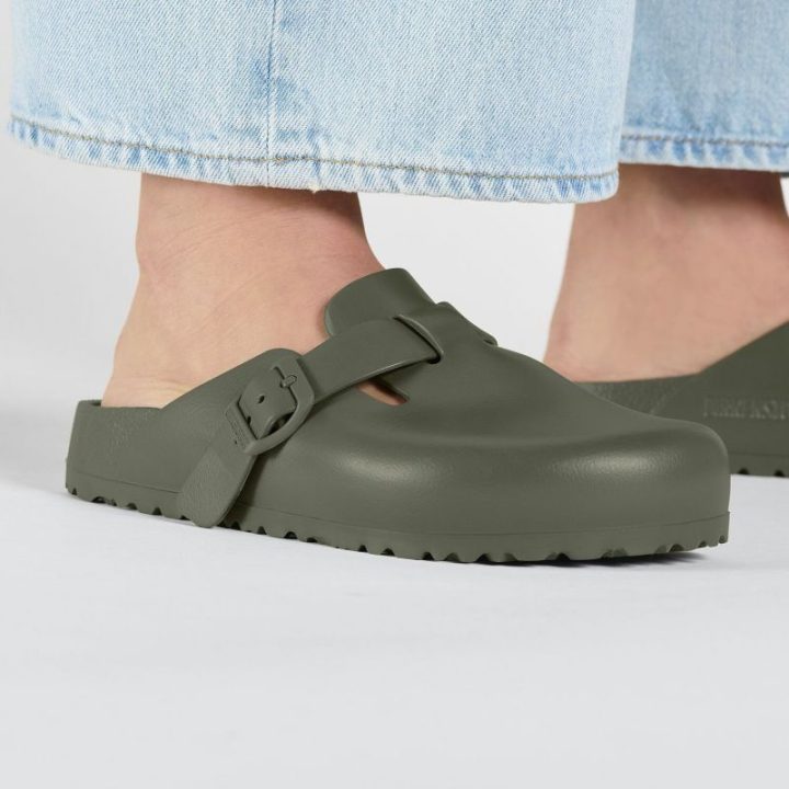 Moteriškos šlepetės su reguliuojamu dirželiu Birkenstock Boston EVA