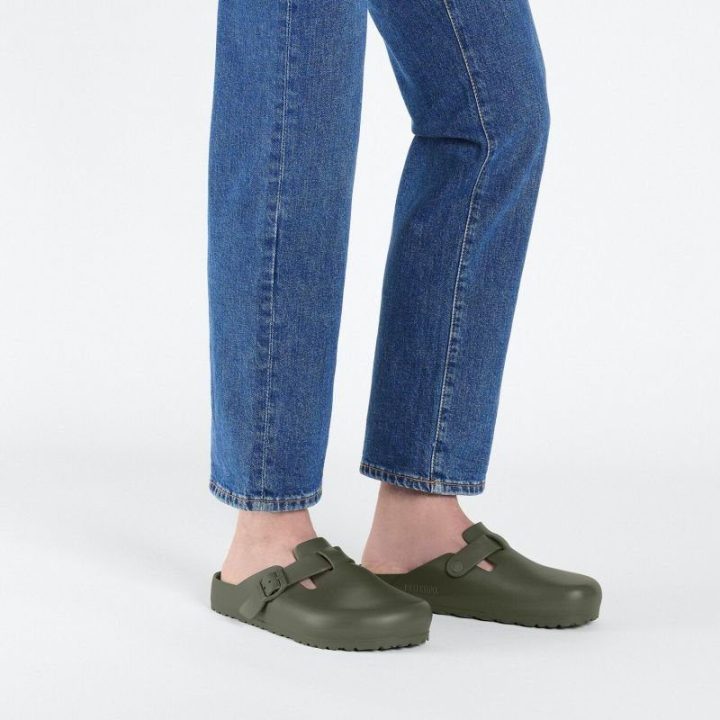 Moteriškos šlepetės su reguliuojamu dirželiu Birkenstock Boston EVA